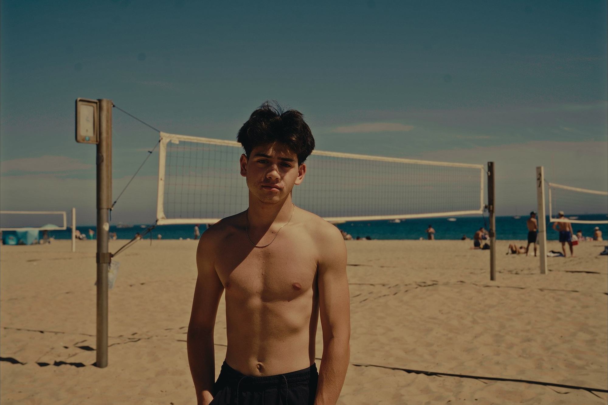 Volleyball, color graded